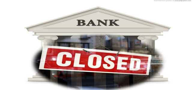 Banks closed today